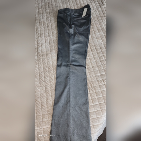 bebe Pants - bebe Gray Straight Leg Pants